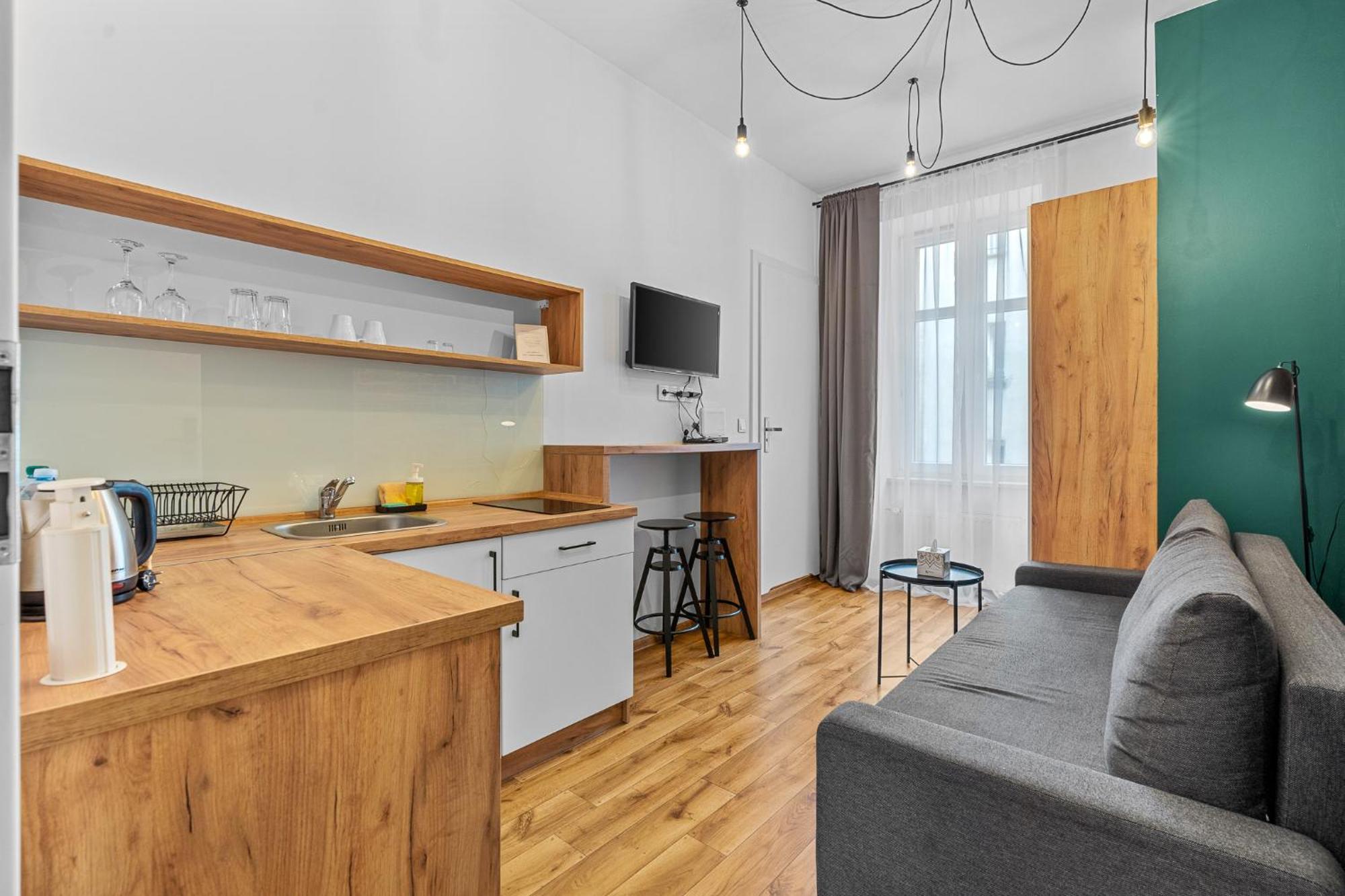 Apartamenty Centrum Dworzec Pkp Self Check-In 24H Катовіце Екстер'єр фото